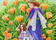 poppy fairy art